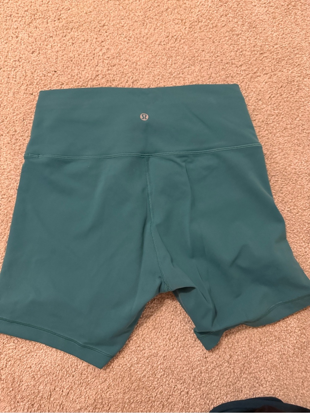 lululemon athletica High-Rise Bike Shorts — Teal Green - Picture 2 of 3